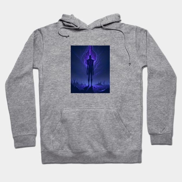 Enderman in Eerie Landscape Fan Art Hoodie by onsyourtee